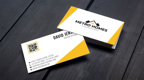 professional visiting card design template